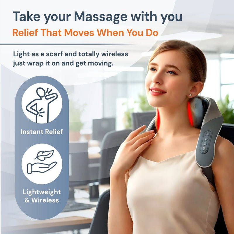 Multifunction Neck Massager for Cervical Spine and Shoulder Pain