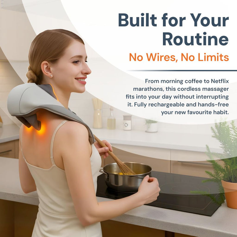 Multifunction Neck Massager for Cervical Spine and Shoulder Pain